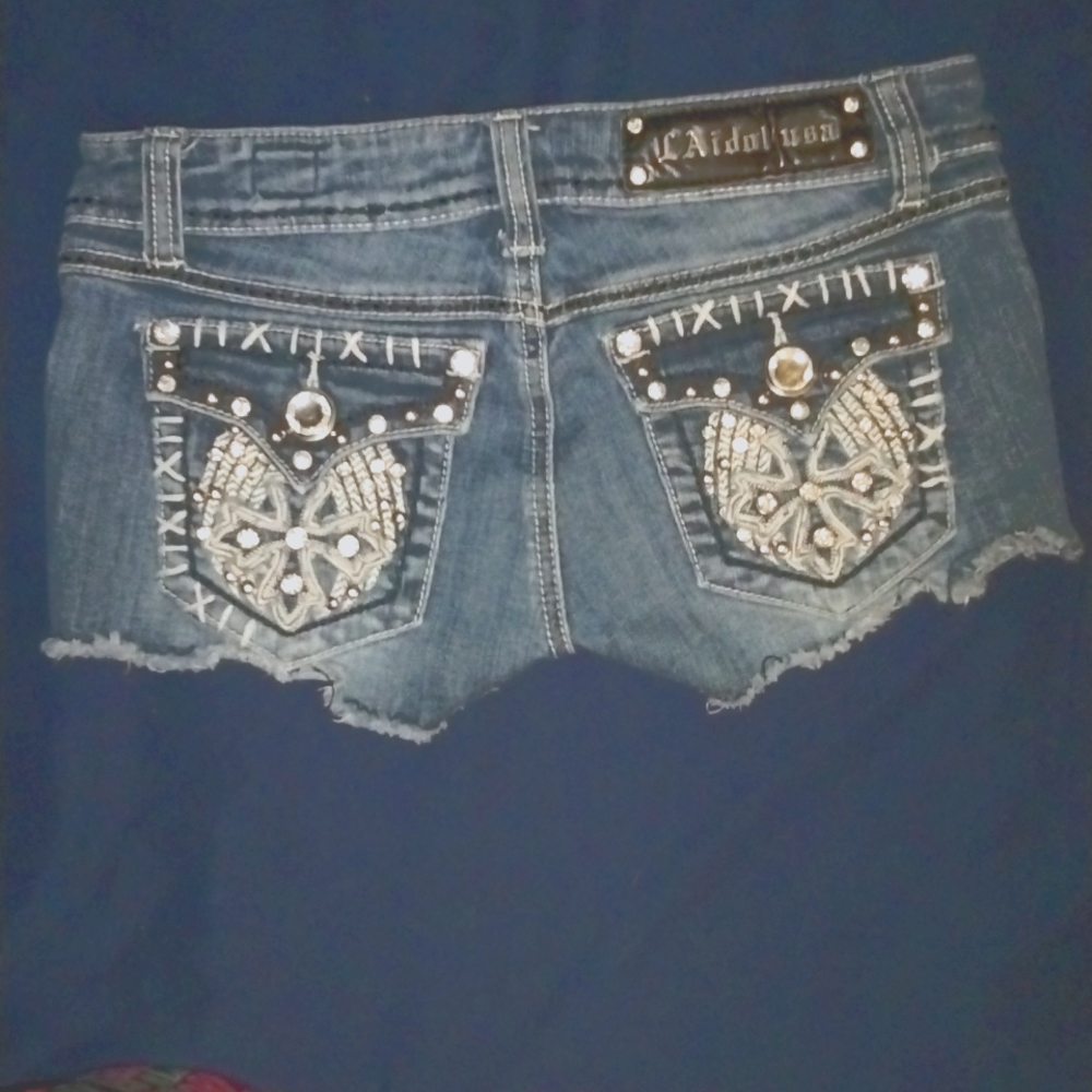 L.a. idol jean shorts